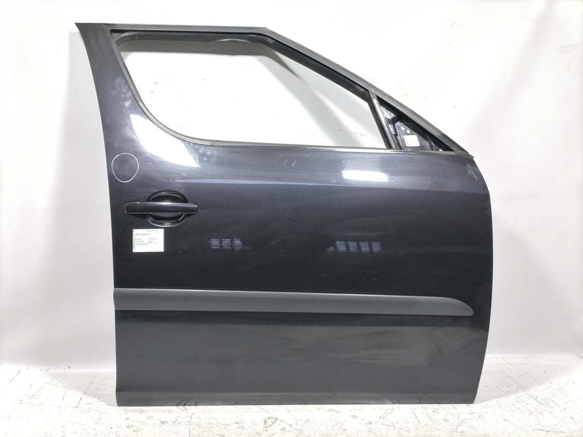 Skoda Roomster original T&uuml;r vorn rechts LF9R Black Magic Rohbau Bj.2010